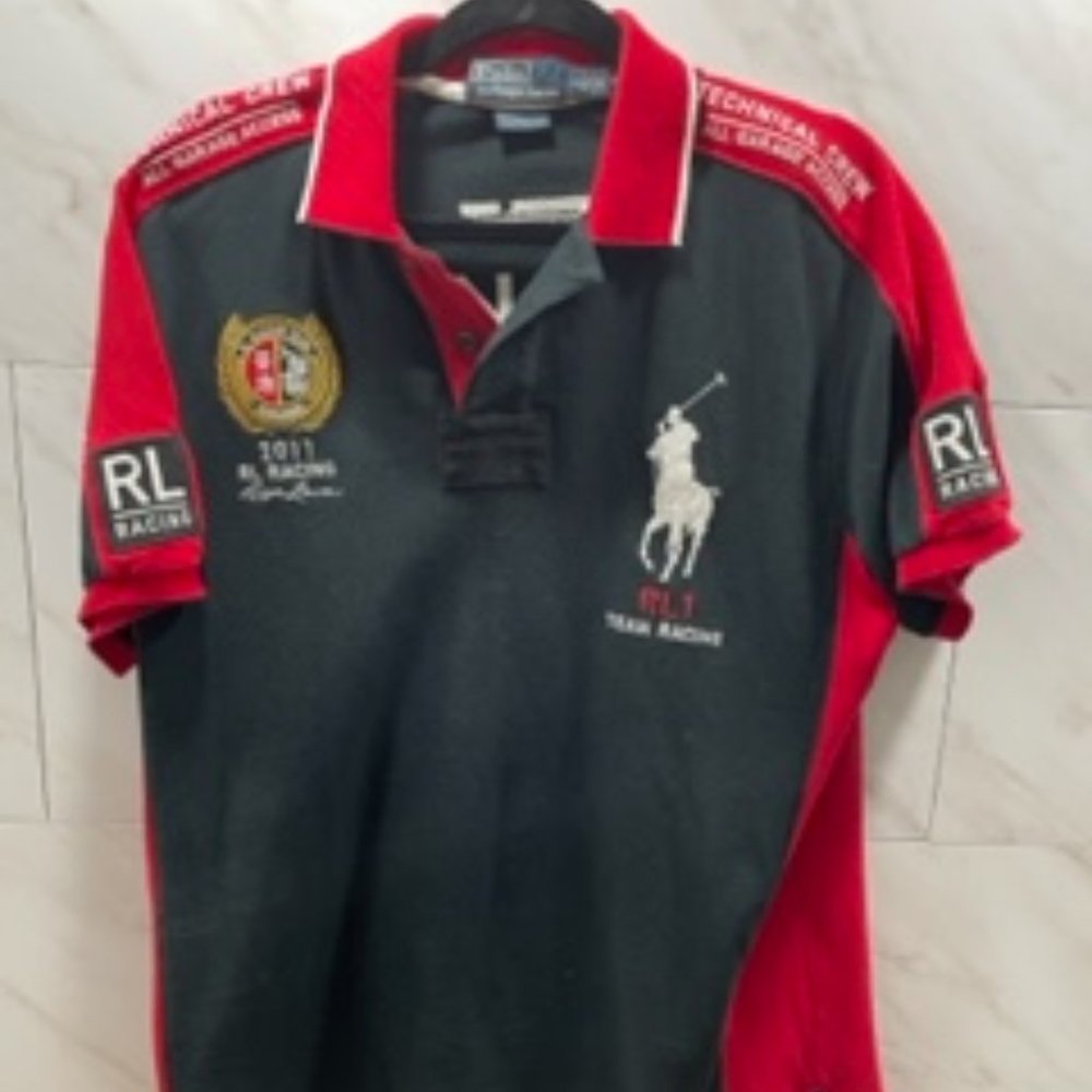 Polo by Ralph Lauren Performance Racing Team Polo Shirt HONG KONG